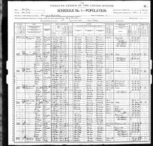 Rosenzweig children 1900 census